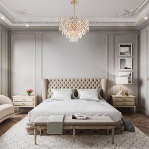 Люстра на штанге Sorrento-8019 378019/7/300/470 GD