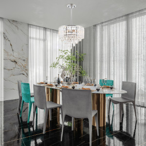 Люстра на штанге Sorrento-5509 375509/6/300/390 CR