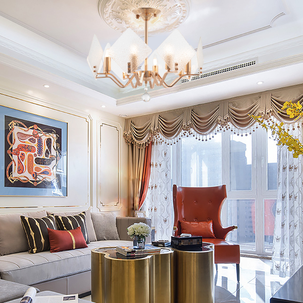 Потолочная люстра Sorrento-6309 376309/8/500 GD