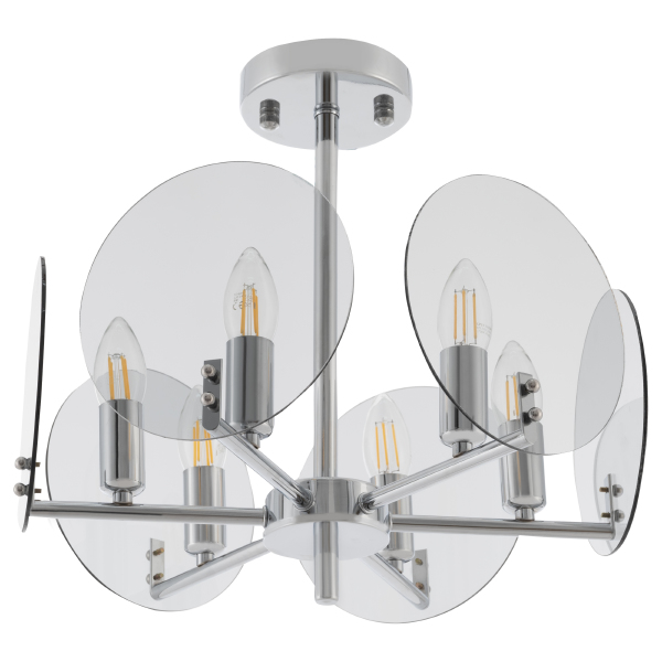 Потолочная люстра Sorrento-9309 379309/6/390 CR