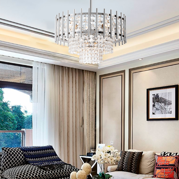 Люстра на штанге Sorrento-6109 376109/6/300/390 CR