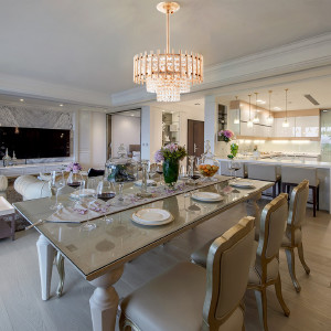 Люстра на штанге Sorrento-6109 376109/6/300/390 GD