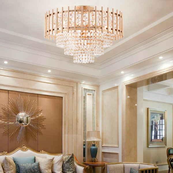 Потолочная люстра Sorrento-6109 376109/7/30/490 GD