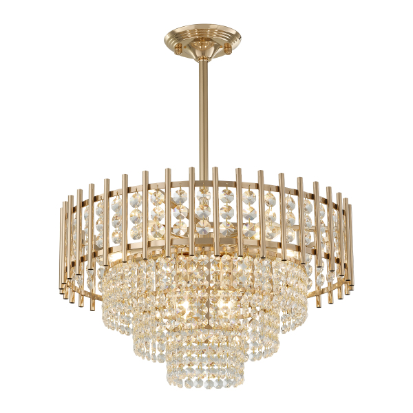 Люстра на штанге Sorrento-6109 376109/7/300/490 GD