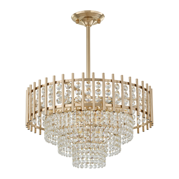 Люстра на штанге Sorrento-6109 376109/7/300/490 GD