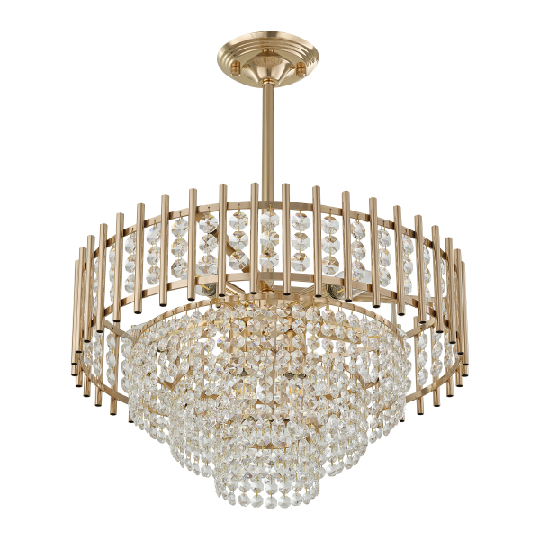 Люстра на штанге Sorrento-6109 376109/7/300/490 GD