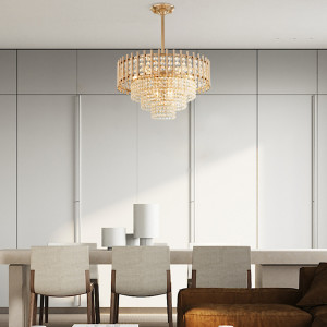 Люстра на штанге Sorrento-6109 376109/7/300/490 GD