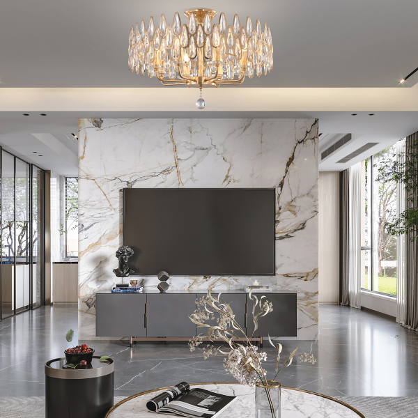 Потолочная люстра Sorrento-2009 372009/8/80/580 GD