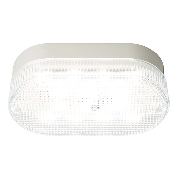 Светильник потолочный Светодиодный светильник серии TR ЖКХ Овал 12Вт, 4000К, призма, IP53 51511