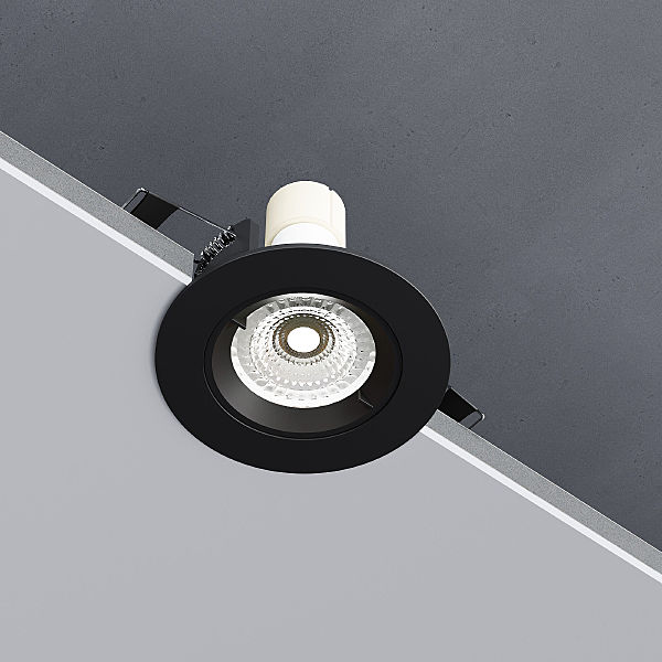 Встраиваемый светильник Minnie 25056/01 GU10 черный