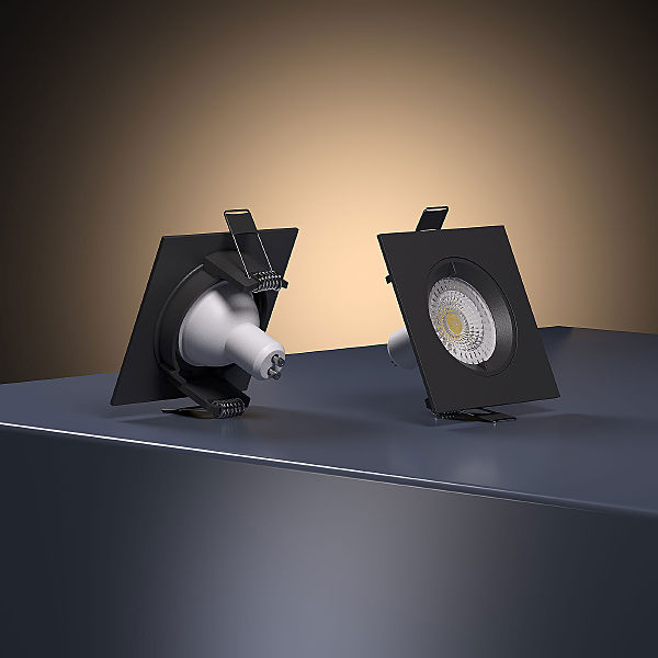 Встраиваемый светильник Minnie 25057/01 GU10 черный