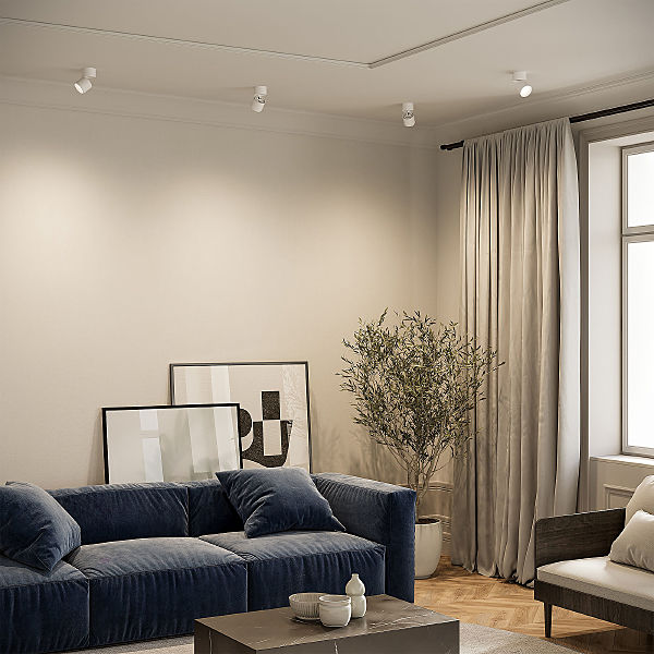 Накладной светильник Rolly 25112/LED 9W 3000K белый