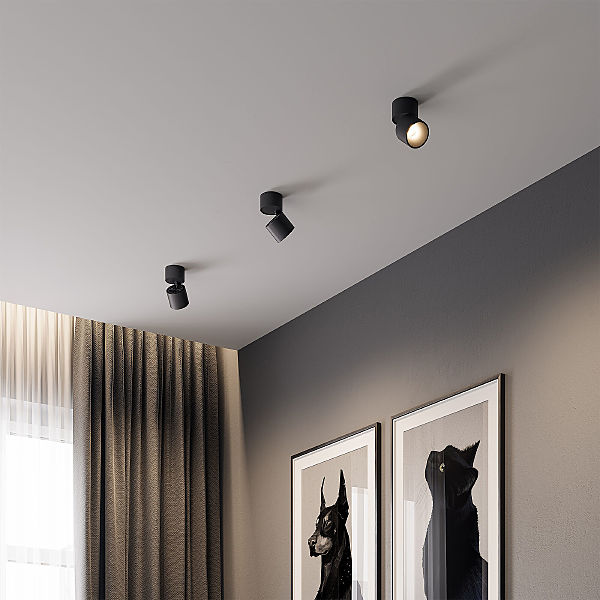 Накладной светильник Rolly 25112/LED 9W 3000K черный