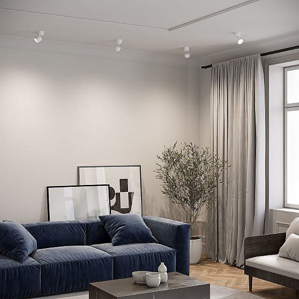 Накладной светильник Rolly 25112/LED 9W 4000K белый