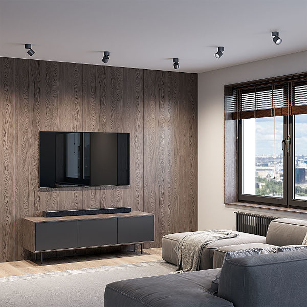 Накладной светильник Rolly 25112/LED 9W 4000K черный