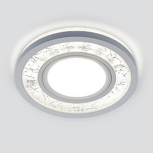 Встраиваемый светильник 70204 7020 MR16 WH/SL белый