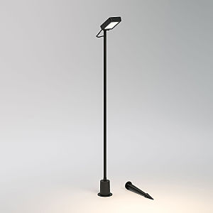 Грунтовый светильник Joli Joli (35182/F) черный