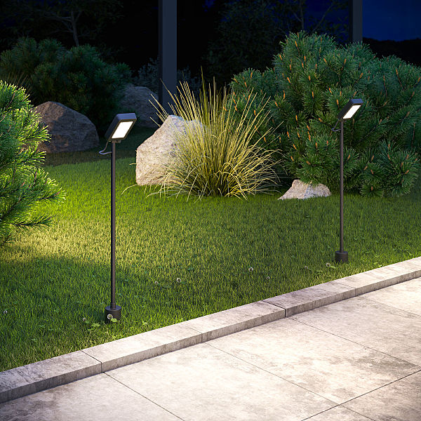 Грунтовый светильник Joli Joli (35182/S) черный