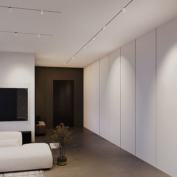 Трековый светильник Mini Magnetic Mini Magnetic Трековый светильник 5W 3000K (белый/черный) 85201/01