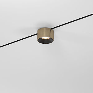 Трековый светильник Mini Magnetic Mini Magnetic Трековый светильник 5W 3000K (латунь/черный) 85206/01