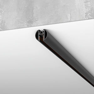 Шинопровод Mini Magnetic Mini Magnetic Шинопровод накладной Round (черный) (2м) 85165/00