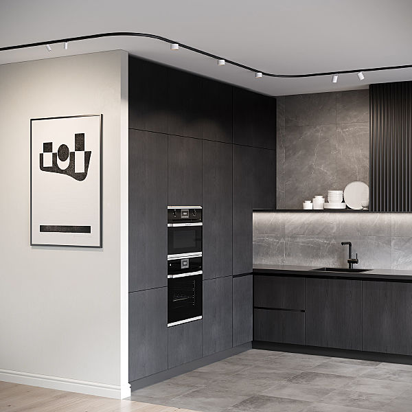 Шинопровод Mini Magnetic Mini Magnetic Шинопровод накладной Round (черный) (600?) 85166/00