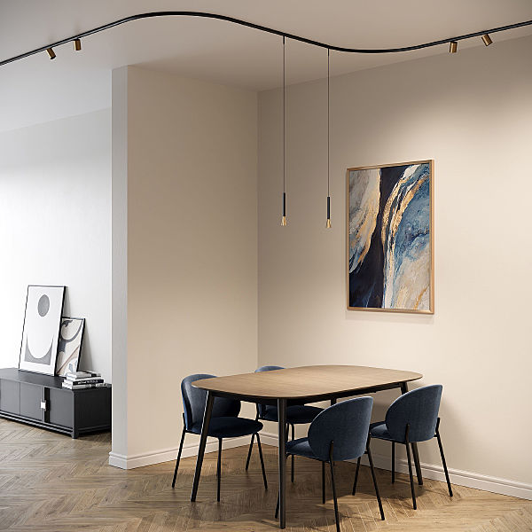 Шинопровод Mini Magnetic Mini Magnetic Шинопровод накладной Round (черный) (900?) 85167/00