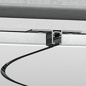 Шинопровод Mini Magnetic Mini Magnetic Шинопровод под ГКЛ 12,5мм (черный) (1200?) 85221/00