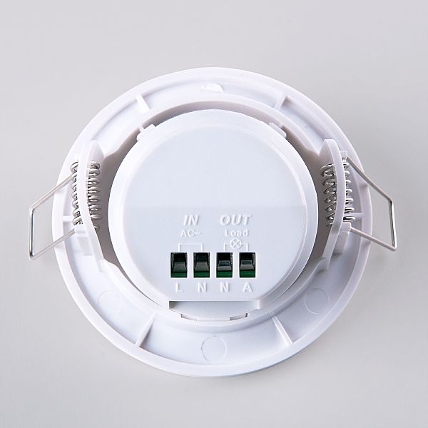 Датчик движения SNS-M SNS-M-12 8m 2,2-4m 1200W IP20 360 Белый
