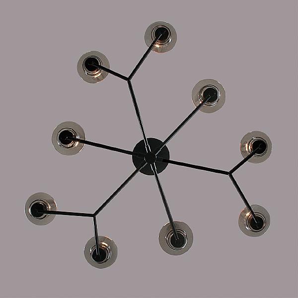 Люстра на штанге Madonna 6555/9C