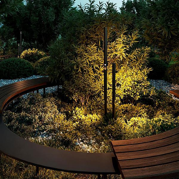 Уличный наземный светильник Bamboo 7021/9FL