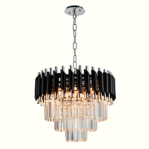 Подвесная люстра Darian DARIAN 76017/5C CHROME BLACK