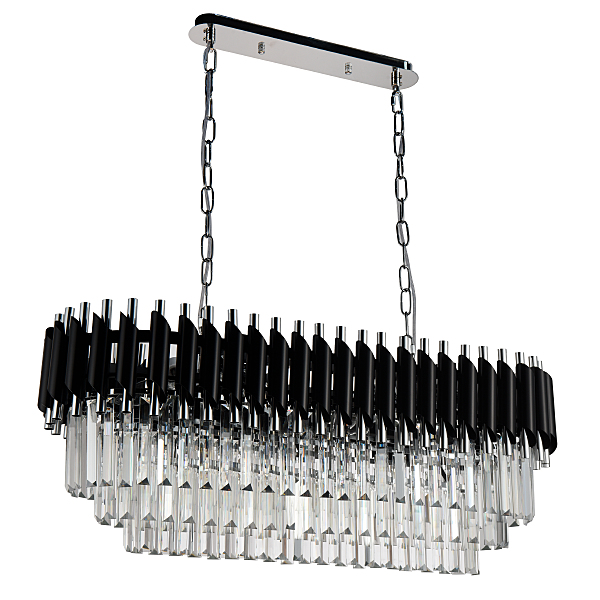 Подвесная люстра Darian DARIAN 76017/8C CHROME BLACK