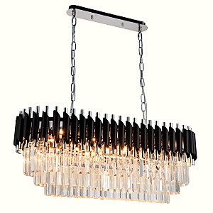 Подвесная люстра Darian DARIAN 76017/8C CHROME BLACK