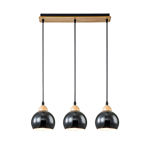 Светильник подвесной Solo 10178/3S Black