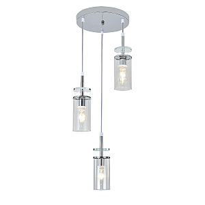 Светильник подвесной Avolto 10191/3 Chrome