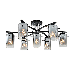 Потолочная люстра Iberis 1101/7P Black