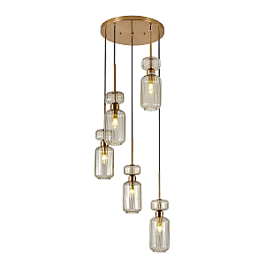 Светильник подвесной Gloss 1141/5S Beige