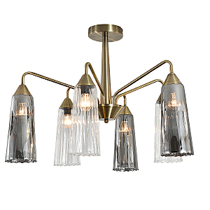 Потолочная люстра Campana V000509 13028/6R Brass