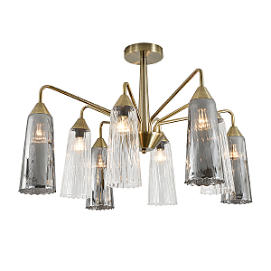 Потолочная люстра Campana V000510 13028/8R Brass