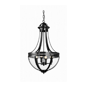 Подвесная люстра Capitol KM0287P-4 black