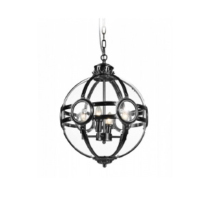 Подвесная люстра Hagerty KG0516P-3 black