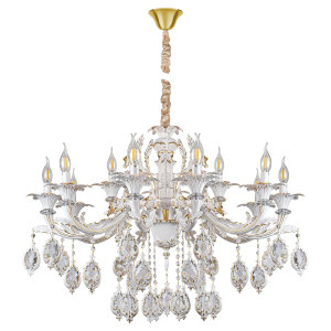 Подвесная люстра Cleopatra CLEOPATRA SP10+5 WH+GL