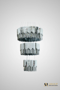 Люстра каскадная Roberto cavalli ROBERTO CAVALLI L800+600+400 CH