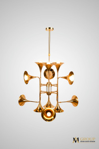 Люстра на штанге Am259 AM259-12