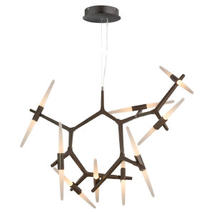 Подвесная люстра Am68 AM68H3103/18W COFFEE