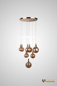 Светильник подвесной Am354 AM354-10 AMBER