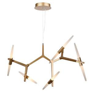 Подвесная люстра Am68 AM68H3103/10W GOLD