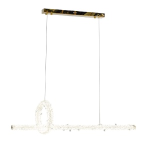 Светильник подвесной AM Group OVALE GD D1000+300