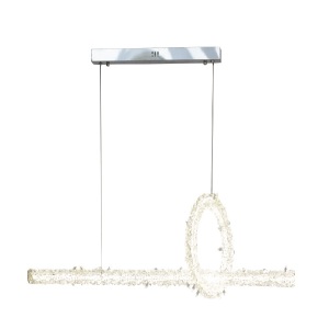 Светильник подвесной AM Group OVALE CH D1000+300